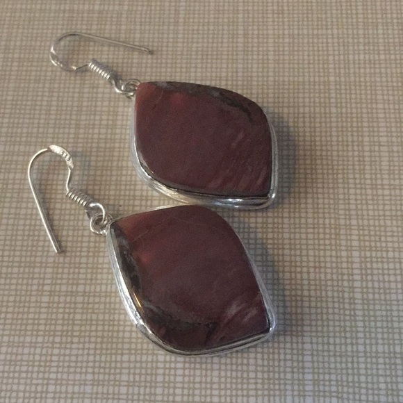 So pretty stylish butterfly Jasper Earrings - Picture 2 of 8